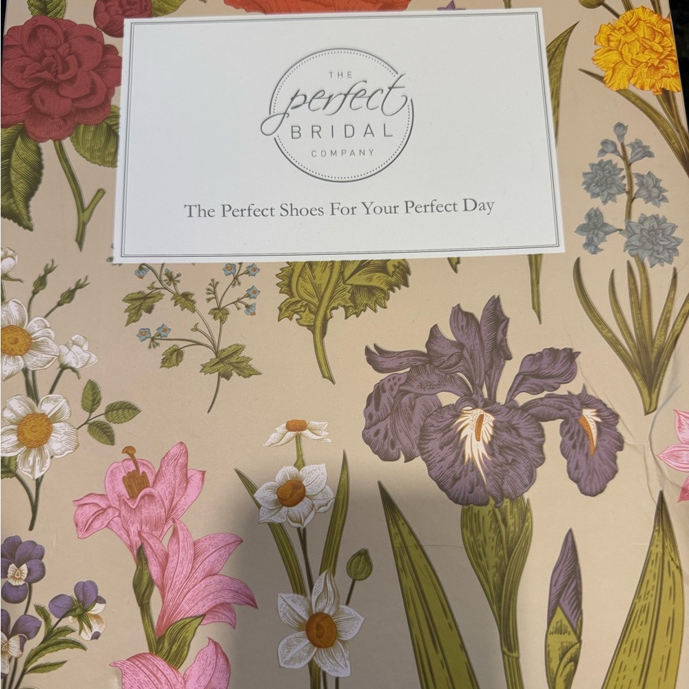 Pearl Strap Ivory Wedding Heels - Size 36